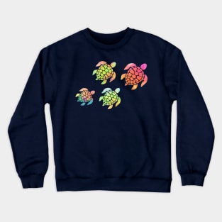 Tropical Hawaiian Sea Turtles Magic Islands Lovers Gift Crewneck Sweatshirt